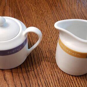 Cream and Sugar Set